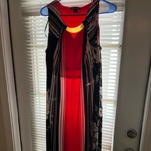 Multicolored maxi dress